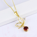 32329 New Fashion Female 18k Gold-Plated Fish Jewelry Pendant in Environmental Copper